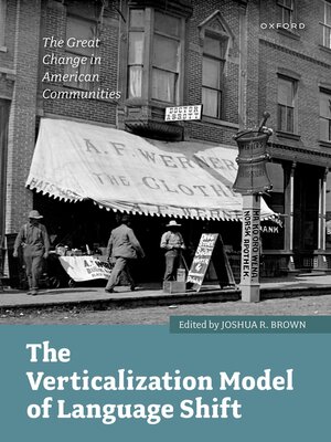 cover image of The Verticalization Model of Language Shift